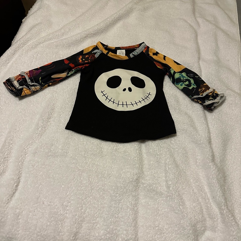 Baby Ball Jack Skeleton shirt size 70 (6 months) see pic for measurements